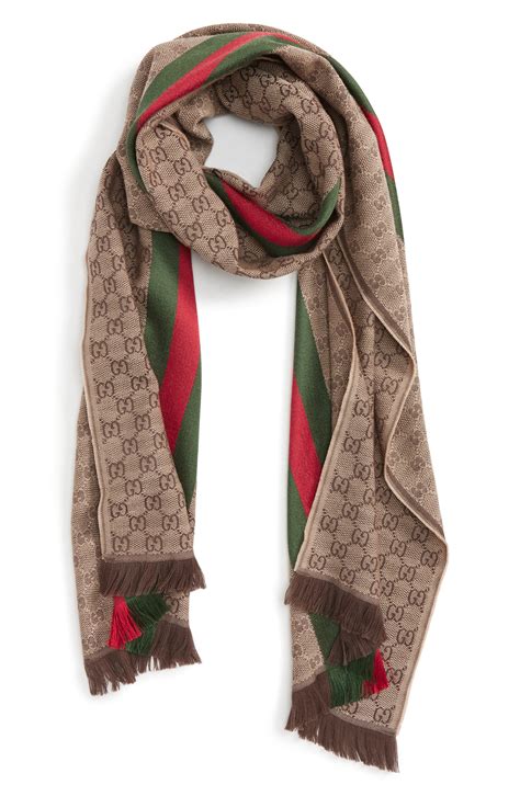 gucci mens scarf replica|original gucci silk scarf.